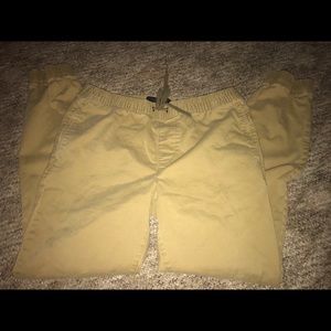 Aeropostale khaki joggers